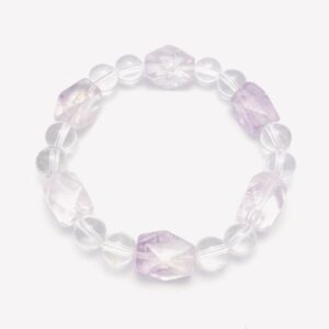 Lavender Nugget Mix Bracelet
