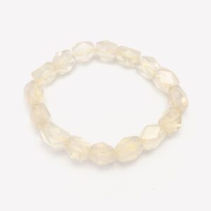 Lemon Quartz Nugget Bracelet